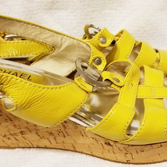 Michael Kors cork wedges 8M - Picture 4 of 5